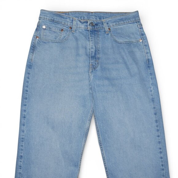 Levis 550 Relaxed Fit Jeans Men's Size 32x34 Premium Light Wash Denim NEW - Picture 4 of 10